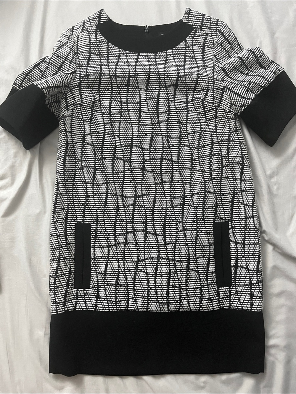 Banana Republic heavy fabric lined shift corporate Dress